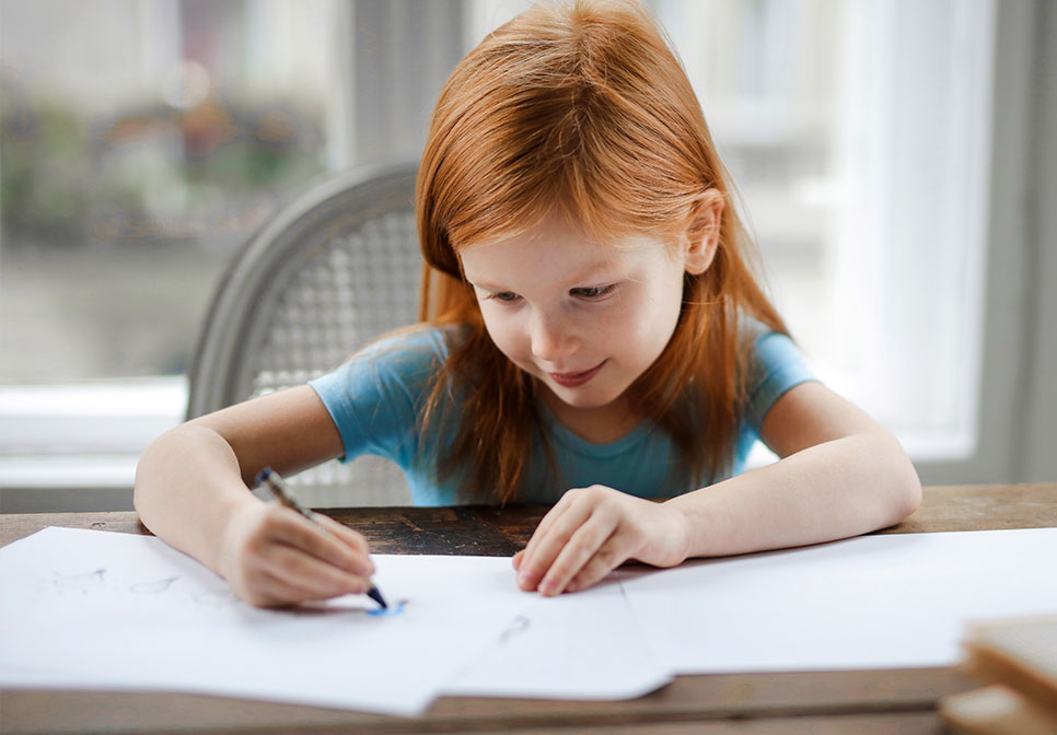 Kid drawing Infanzia